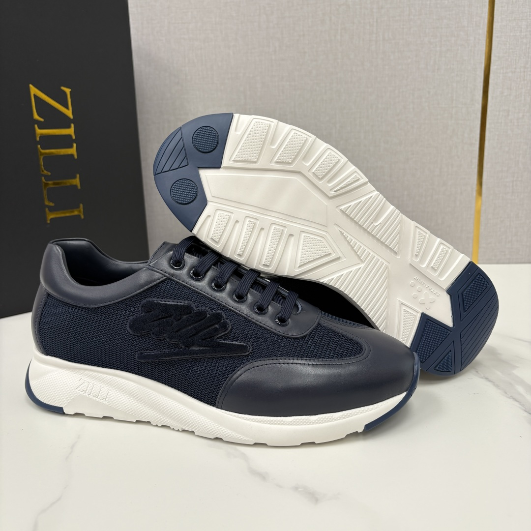 💋💍ZL家新品 Zill* 兹-利 是1970创立的法国高奢男装品牌 轻奢运动休闲鞋 | 高定质感的“通