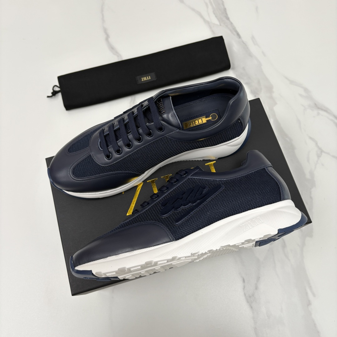 💋💍ZL家新品 Zill* 兹-利 是1970创立的法国高奢男装品牌 轻奢运动休闲鞋 | 高定质感的“通