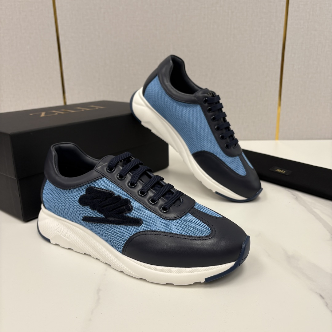 💋💍ZL家新品 Zill* 兹-利 是1970创立的法国高奢男装品牌 轻奢运动休闲鞋 | 高定质感的“通