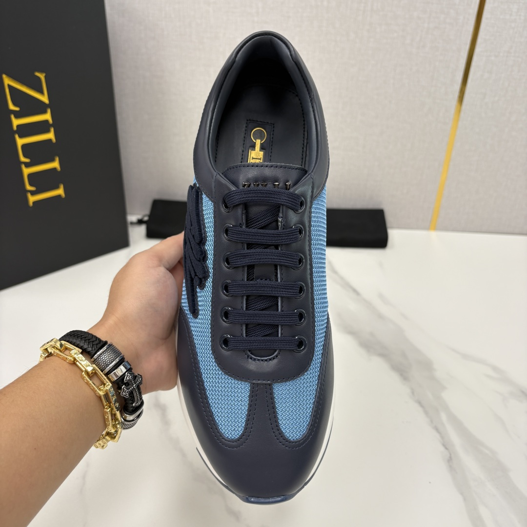 💋💍ZL家新品 Zill* 兹-利 是1970创立的法国高奢男装品牌 轻奢运动休闲鞋 | 高定质感的“通