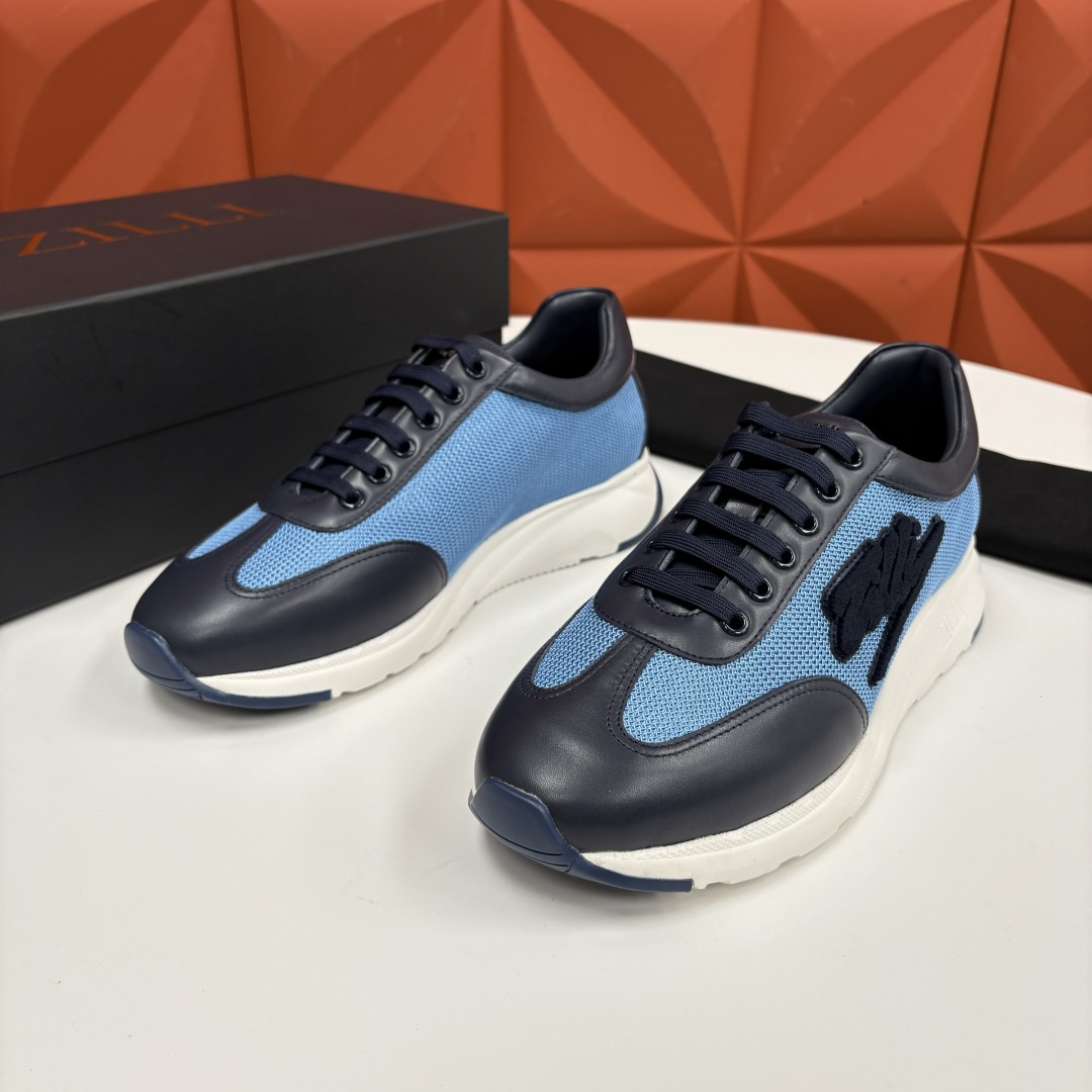 💋💍ZL家新品 Zill* 兹-利 是1970创立的法国高奢男装品牌 轻奢运动休闲鞋 | 高定质感的“通