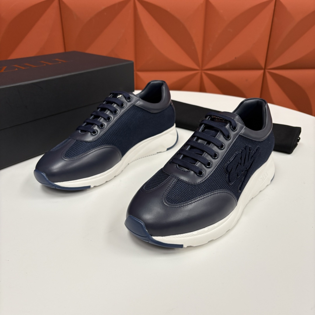 💋💍ZL家新品 Zill* 兹-利 是1970创立的法国高奢男装品牌 轻奢运动休闲鞋 | 高定质感的“通