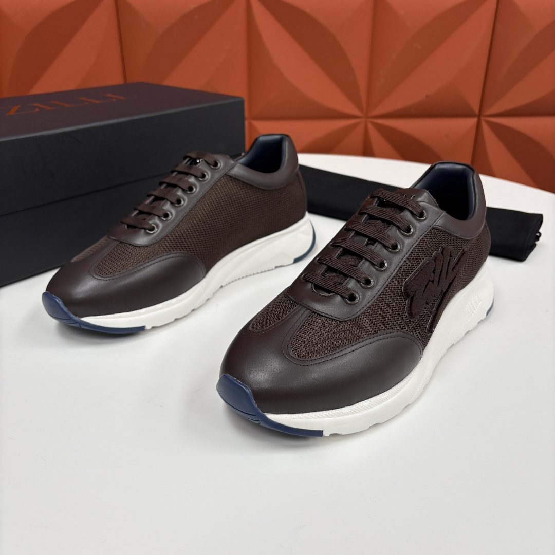 💋💍ZL家新品 Zill* 兹-利 是1970创立的法国高奢男装品牌 轻奢运动休闲鞋 | 高定质感的“通