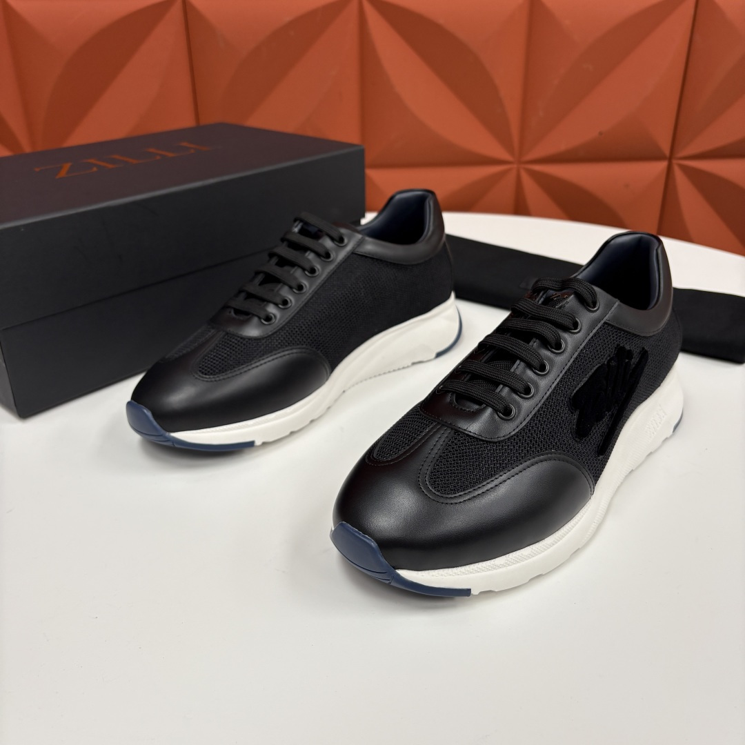 💋💍ZL家新品 Zill* 兹-利 是1970创立的法国高奢男装品牌 轻奢运动休闲鞋 | 高定质感的“通