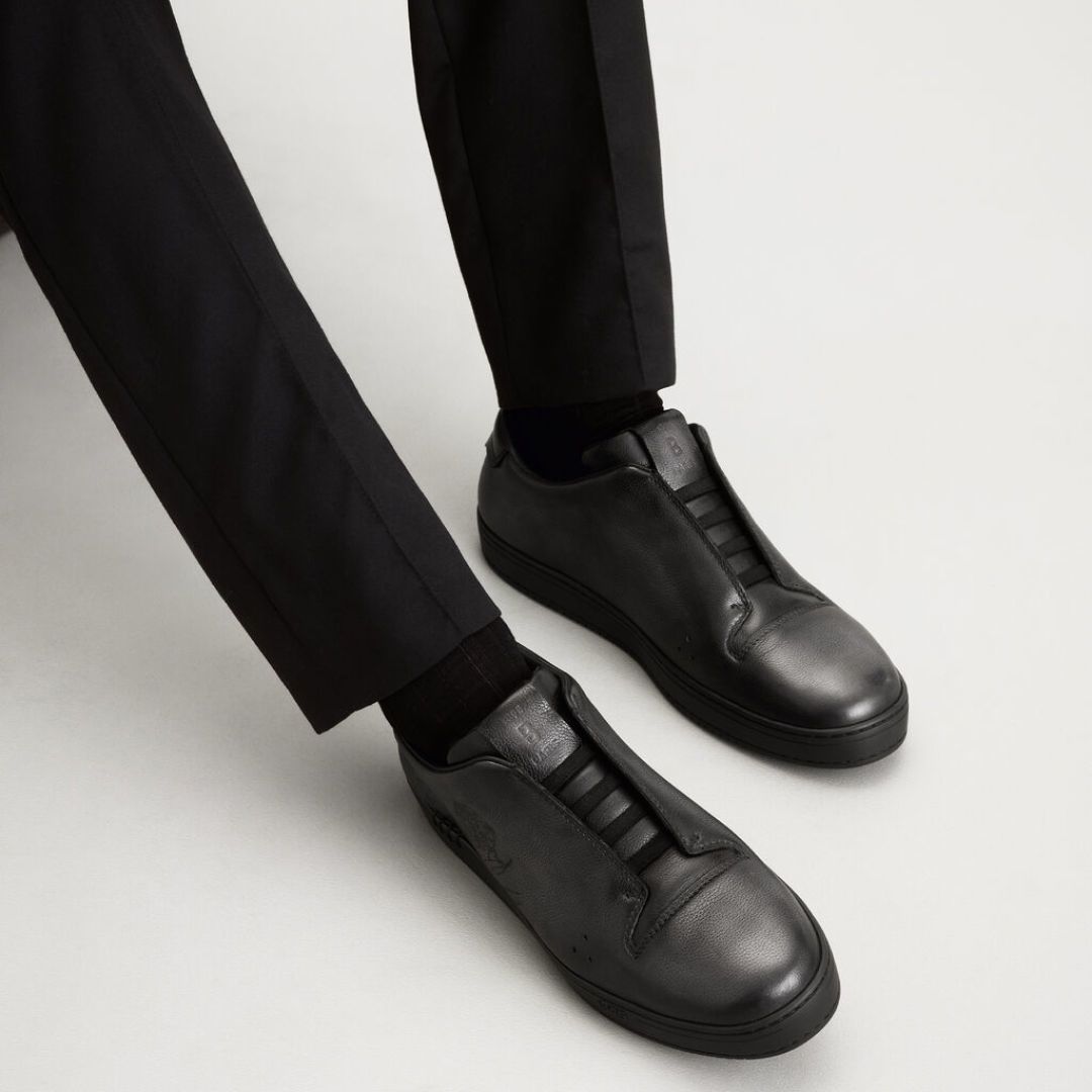 💋 💍 Berlut* 布鲁提 Playtime Venezia Softy 柔软小牛皮低帮运动鞋 轻奢