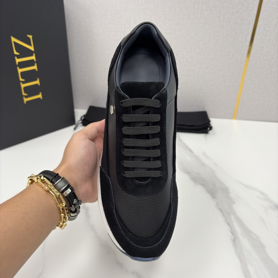 💋💍ZL家新品 Zill* 兹-利 是1970创立的法国高奢男装品牌 轻奢运动休闲鞋 | 高定质感的“通
