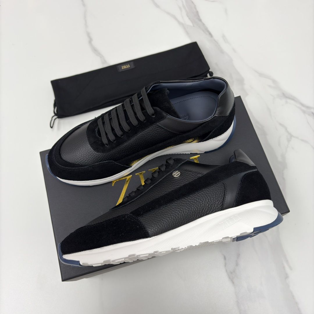 💋💍ZL家新品 Zill* 兹-利 是1970创立的法国高奢男装品牌 轻奢运动休闲鞋 | 高定质感的“通