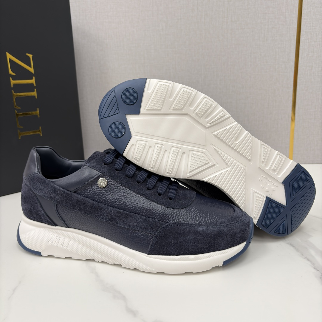 💋💍ZL家新品 Zill* 兹-利 是1970创立的法国高奢男装品牌 轻奢运动休闲鞋 | 高定质感的“通