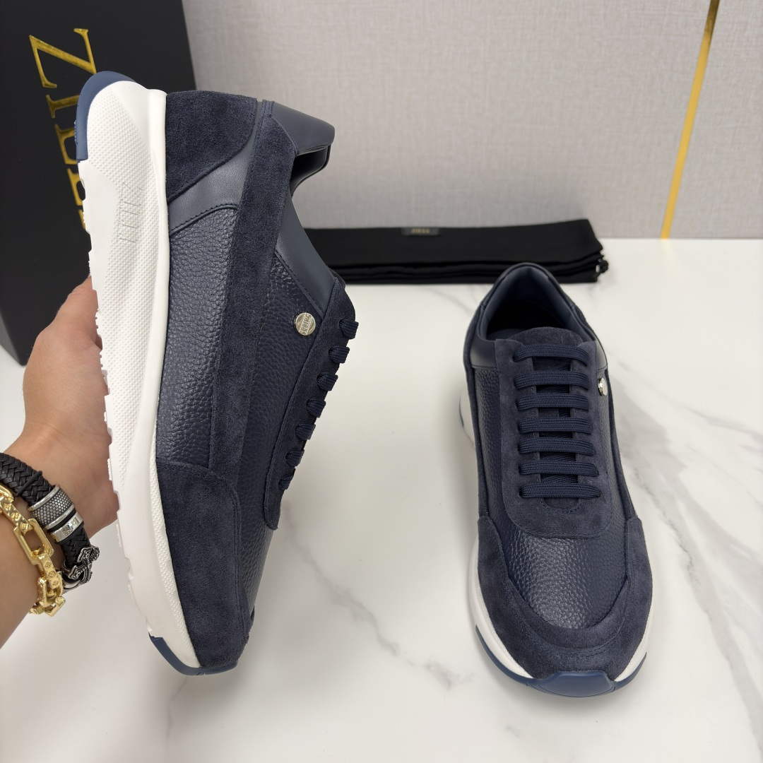 💋💍ZL家新品 Zill* 兹-利 是1970创立的法国高奢男装品牌 轻奢运动休闲鞋 | 高定质感的“通