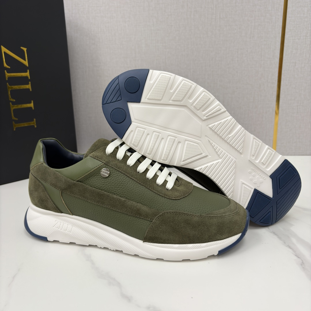 💋💍ZL家新品 Zill* 兹-利 是1970创立的法国高奢男装品牌 轻奢运动休闲鞋 | 高定质感的“通