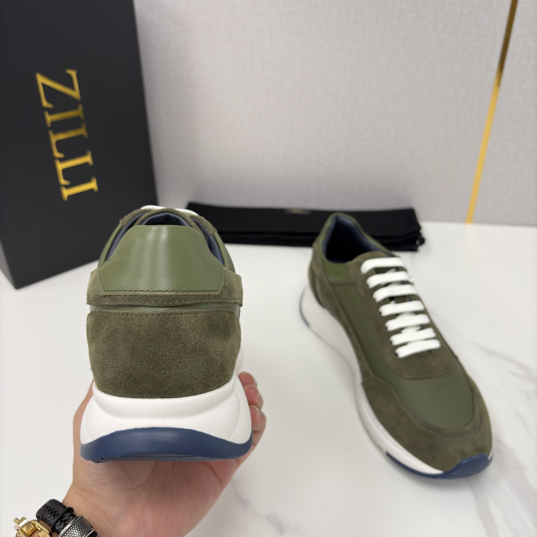 💋💍ZL家新品 Zill* 兹-利 是1970创立的法国高奢男装品牌 轻奢运动休闲鞋 | 高定质感的“通