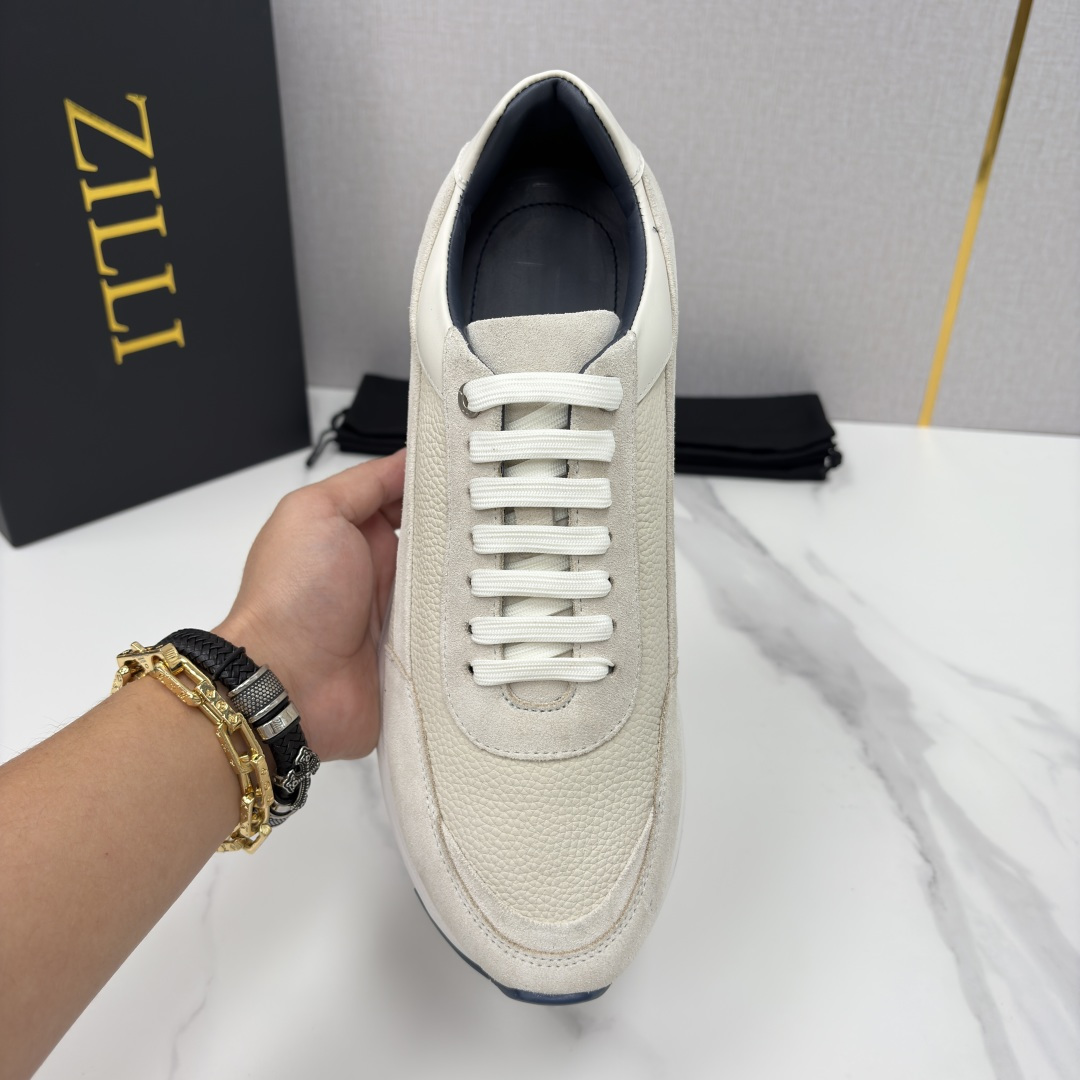 💋💍ZL家新品 Zill* 兹-利 是1970创立的法国高奢男装品牌 轻奢运动休闲鞋 | 高定质感的“通