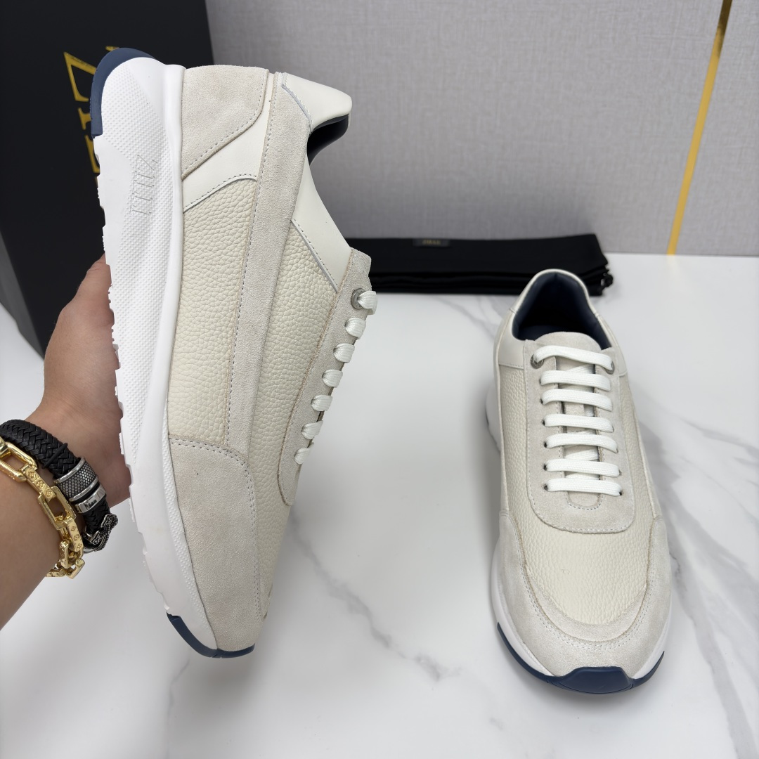 💋💍ZL家新品 Zill* 兹-利 是1970创立的法国高奢男装品牌 轻奢运动休闲鞋 | 高定质感的“通