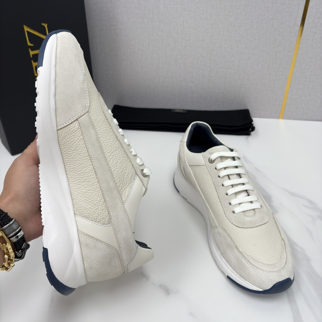 💋💍ZL家新品 Zill* 兹-利 是1970创立的法国高奢男装品牌 轻奢运动休闲鞋 | 高定质感的“通