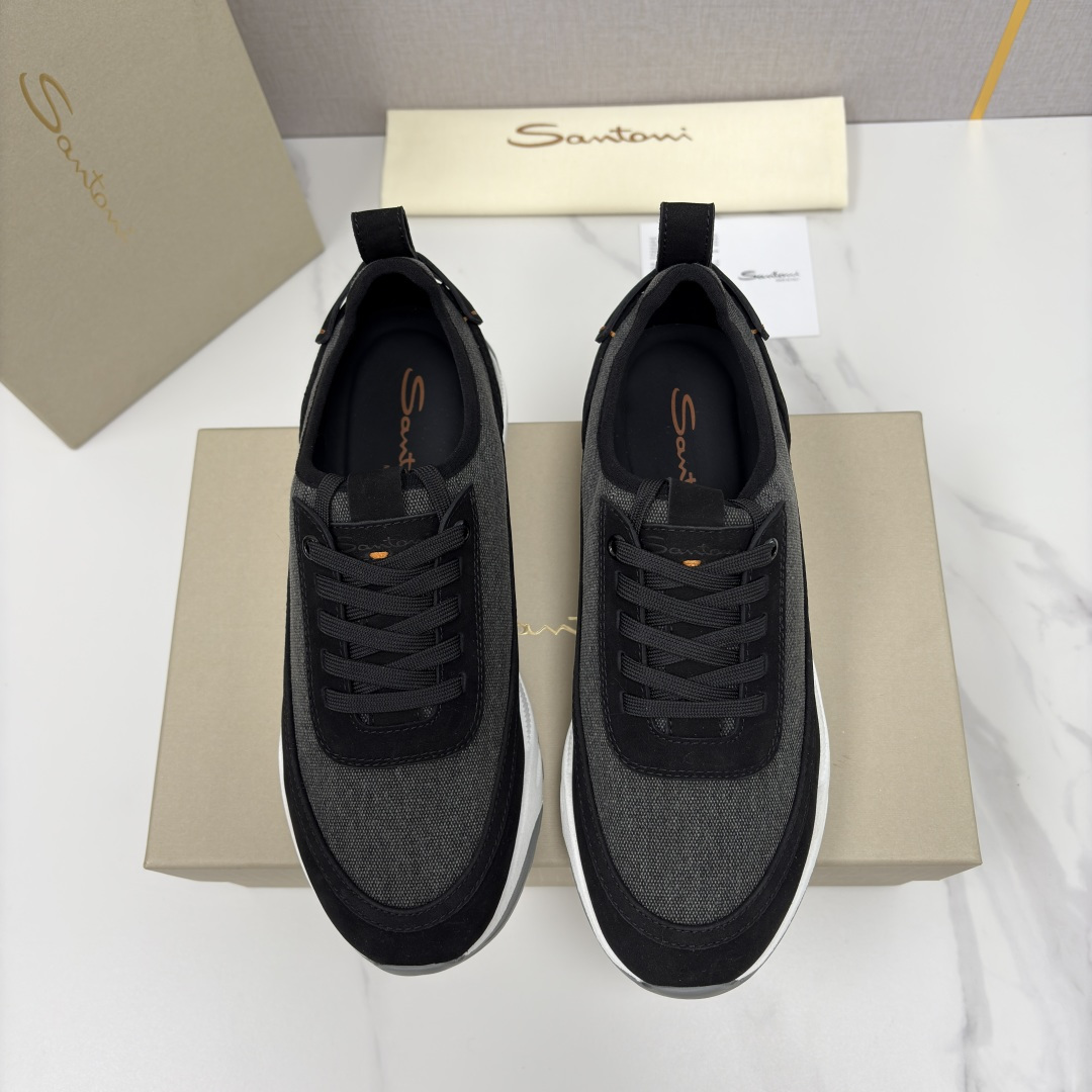 💋💍Santon* (圣东-尼） 意大利男士低帮休闲运动鞋上🆕 这个意大利纯手工鞋履品牌的每一双鞋设计简