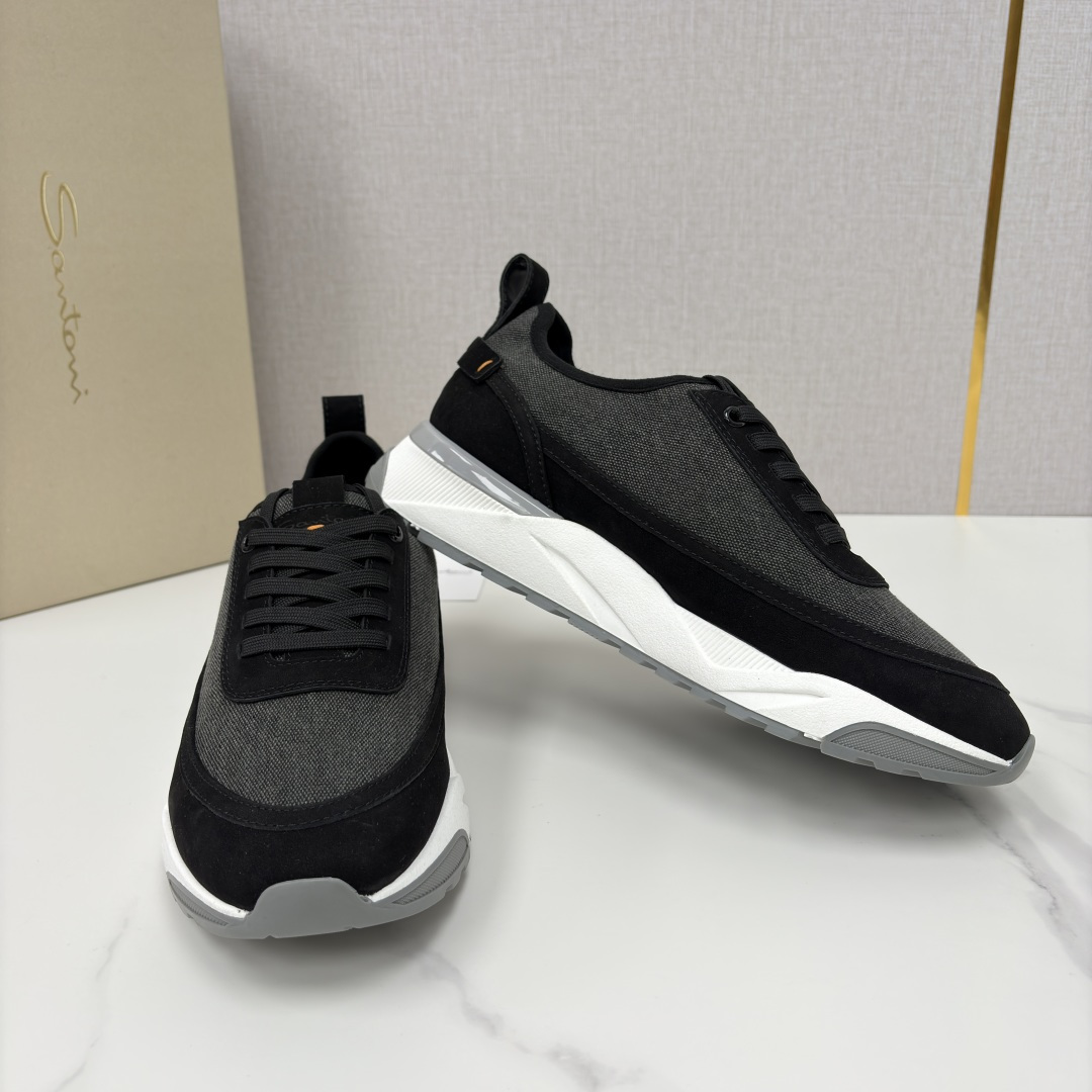 💋💍Santon* (圣东-尼） 意大利男士低帮休闲运动鞋上🆕 这个意大利纯手工鞋履品牌的每一双鞋设计简