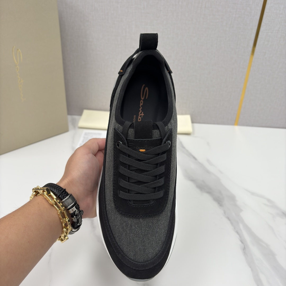 💋💍Santon* (圣东-尼） 意大利男士低帮休闲运动鞋上🆕 这个意大利纯手工鞋履品牌的每一双鞋设计简