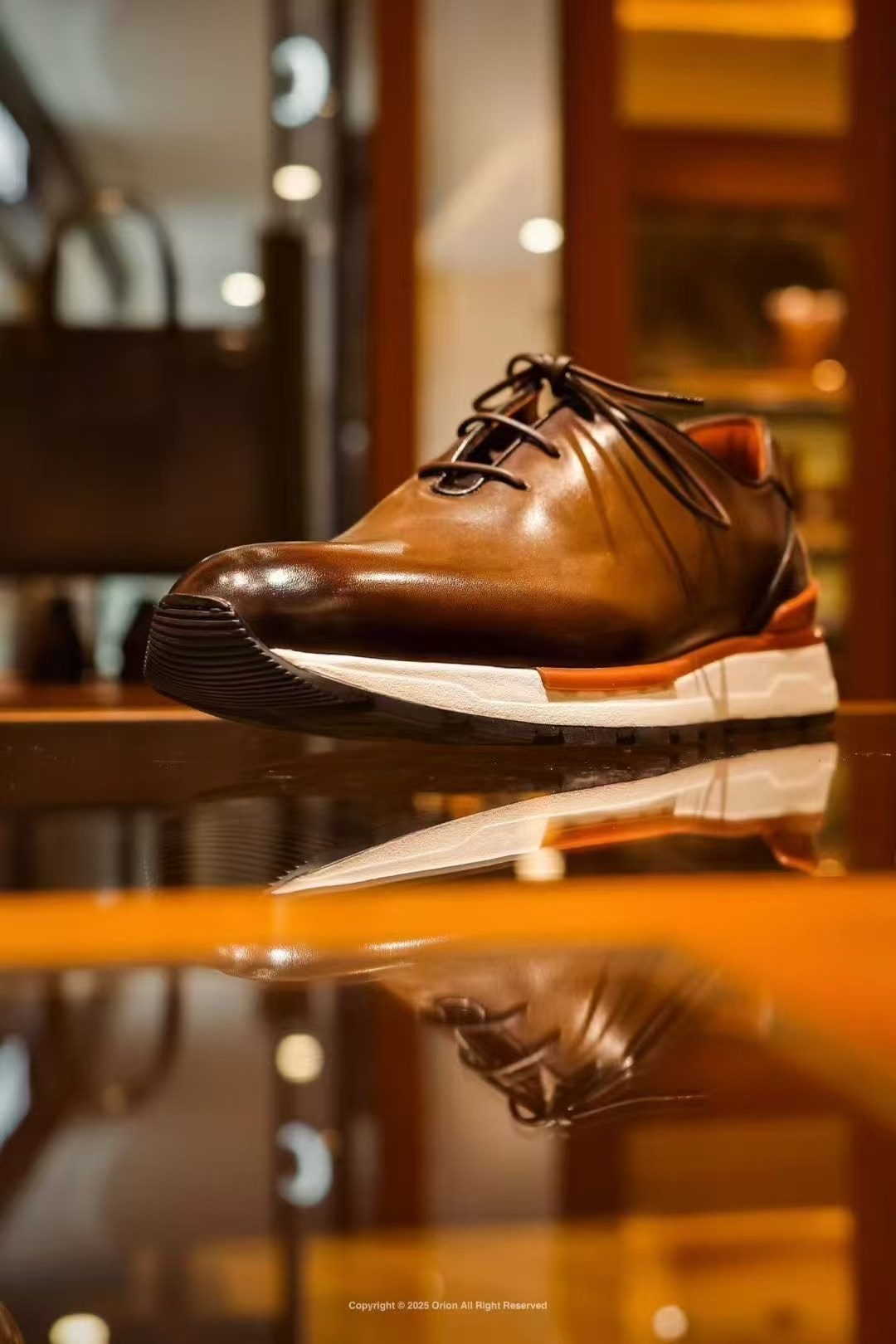 💋💍Berlut* 布鲁提 升级版第四代私模大底 Fast Track皮革运动鞋 官方 16,000 最