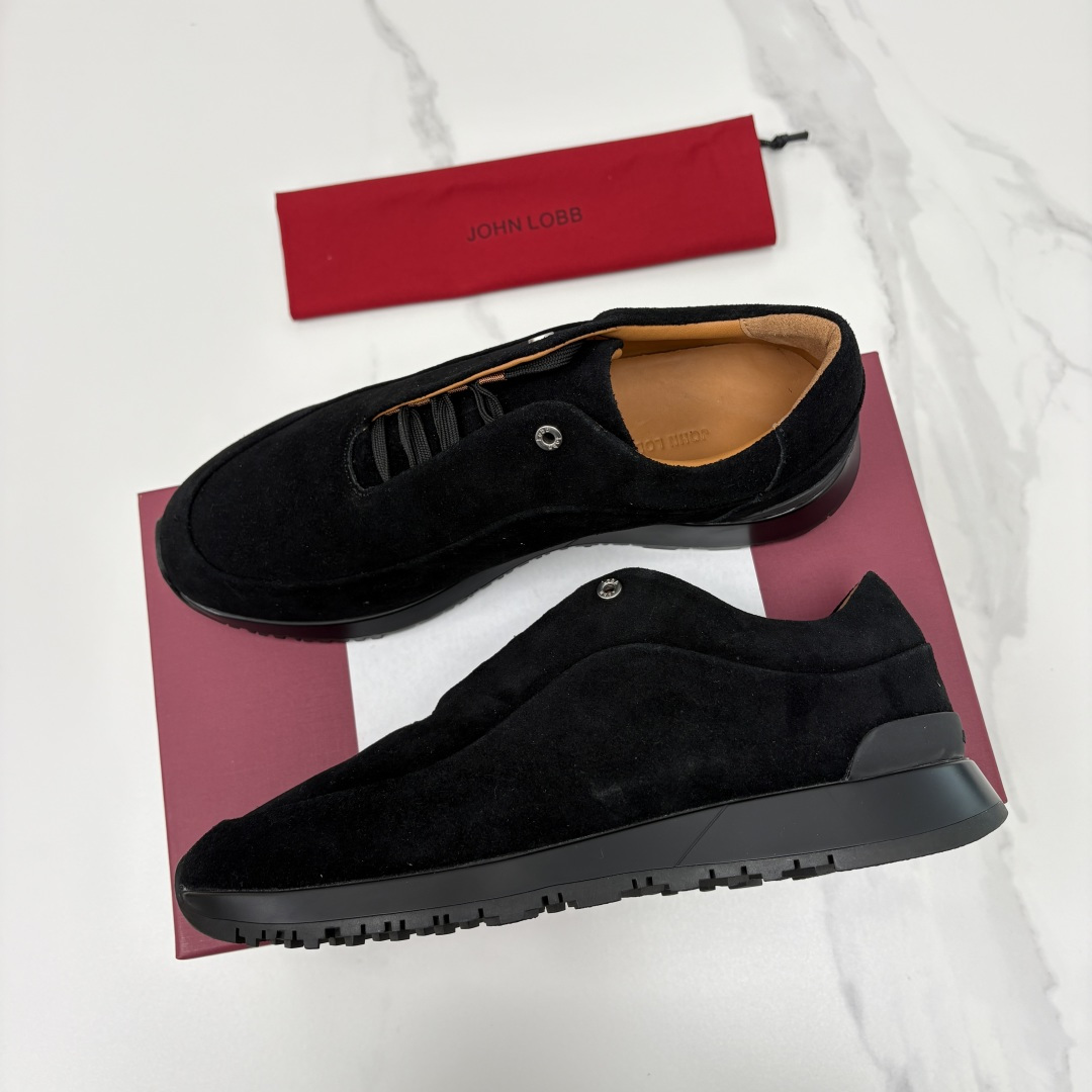 💋💍JL家新品 John Lobb 休闲鞋男士轻奢运动鞋 官方 10,300 作为爱马-仕旗下顶级鞋履品