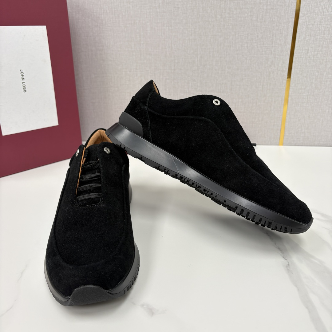 💋💍JL家新品 John Lobb 休闲鞋男士轻奢运动鞋 官方 10,300 作为爱马-仕旗下顶级鞋履品