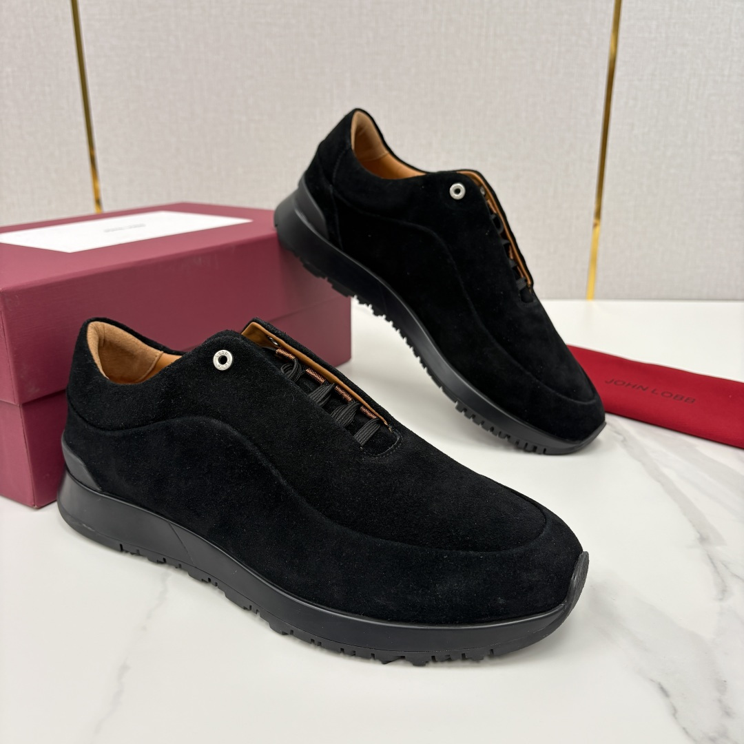 💋💍JL家新品 John Lobb 休闲鞋男士轻奢运动鞋 官方 10,300 作为爱马-仕旗下顶级鞋履品