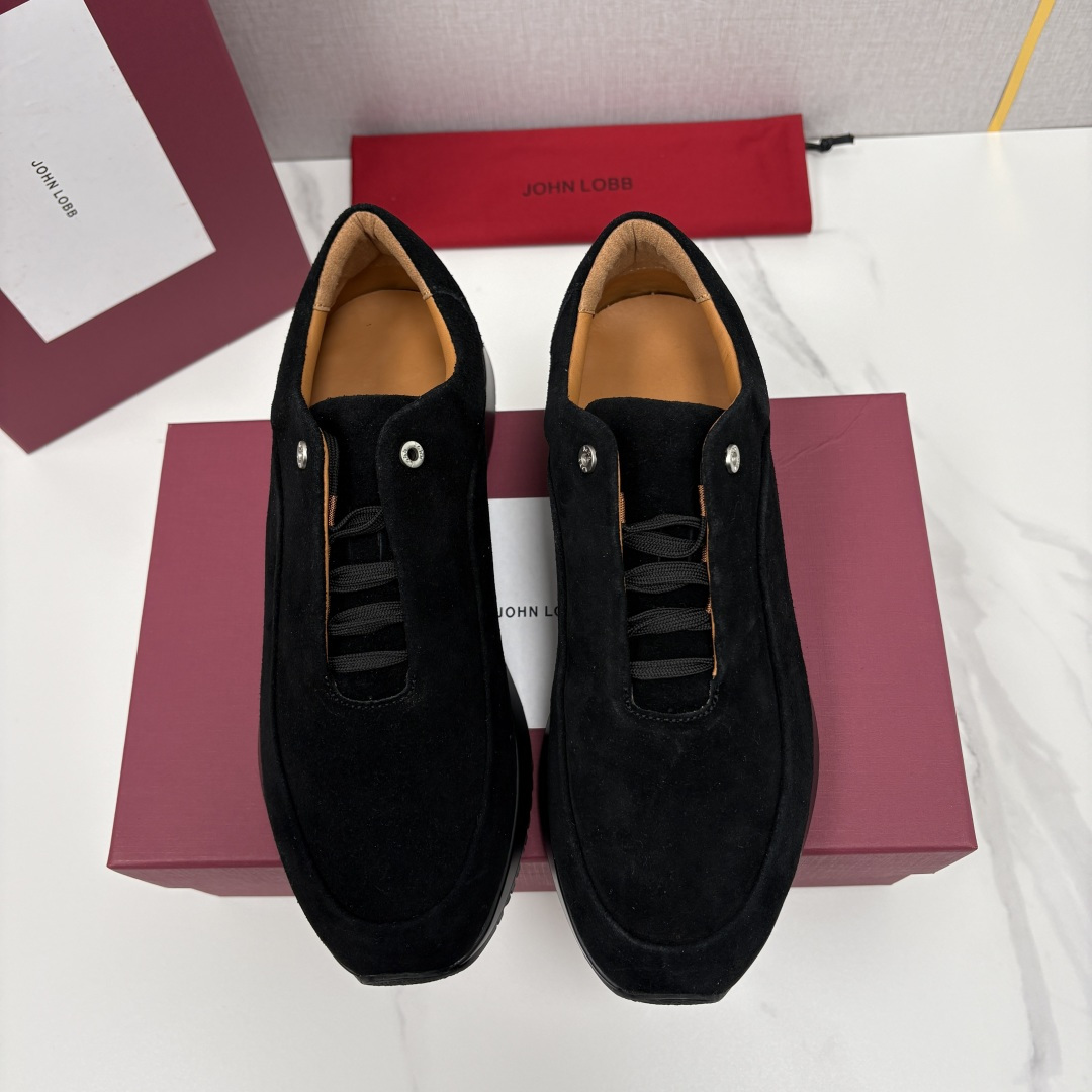 💋💍JL家新品 John Lobb 休闲鞋男士轻奢运动鞋 官方 10,300 作为爱马-仕旗下顶级鞋履品