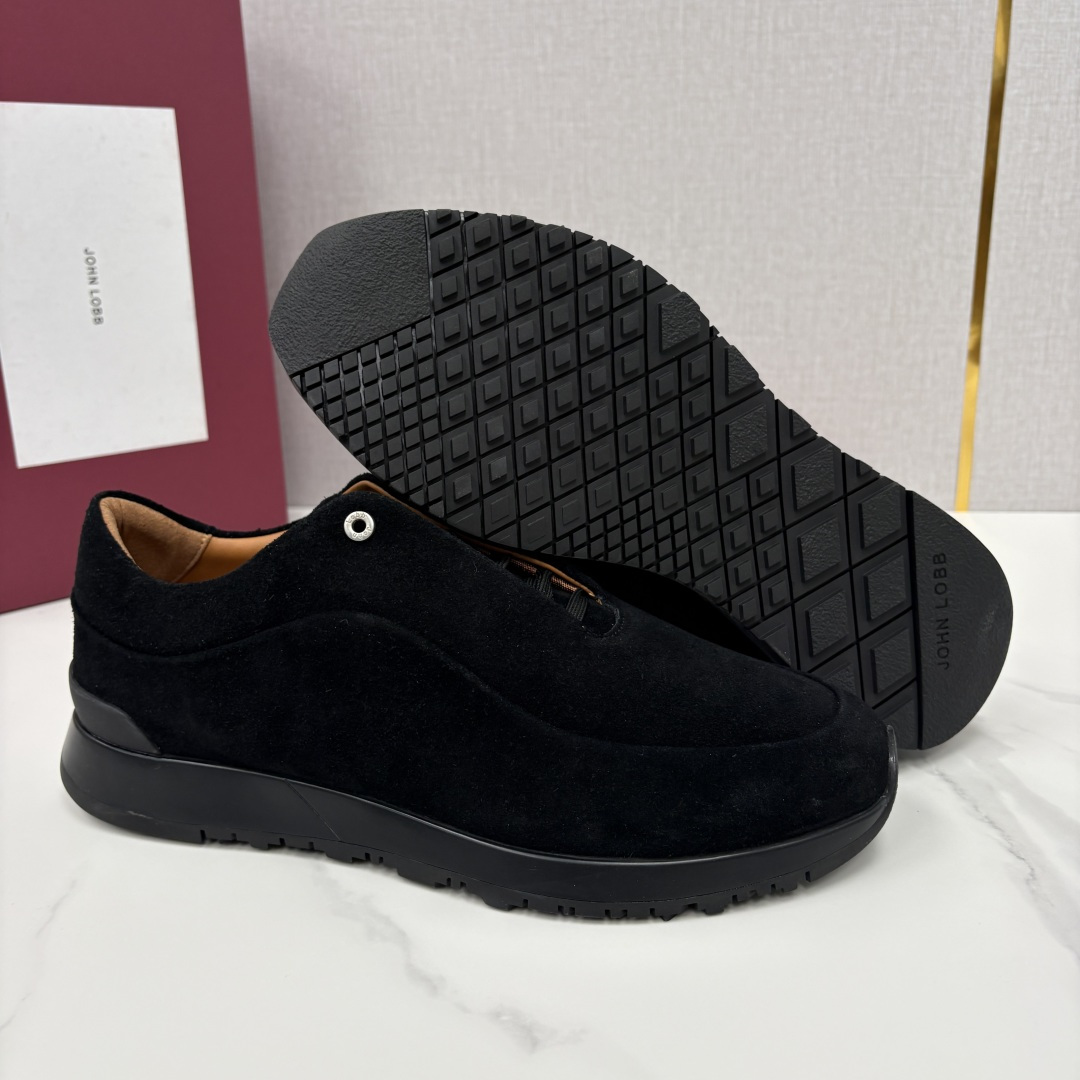 💋💍JL家新品 John Lobb 休闲鞋男士轻奢运动鞋 官方 10,300 作为爱马-仕旗下顶级鞋履品