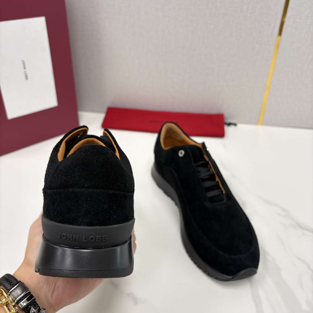 💋💍JL家新品 John Lobb 休闲鞋男士轻奢运动鞋 官方 10,300 作为爱马-仕旗下顶级鞋履品