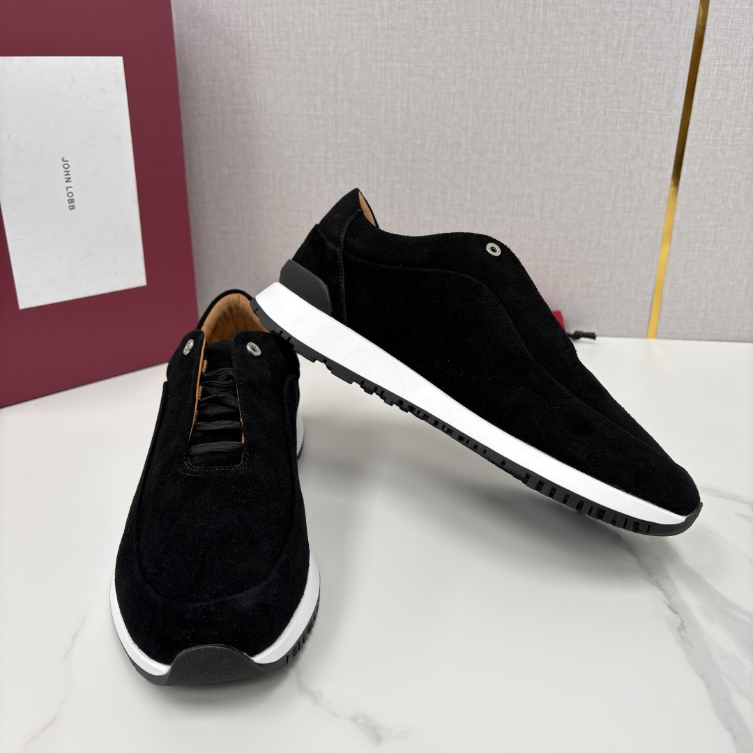 💋💍JL家新品 John Lobb 休闲鞋男士轻奢运动鞋 官方 10,300 作为爱马-仕旗下顶级鞋履品