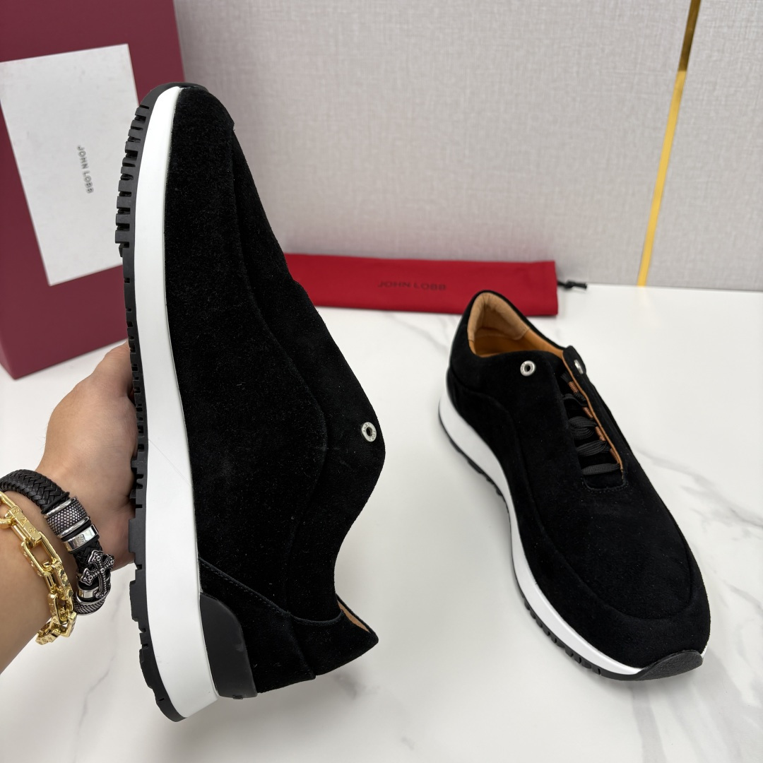 💋💍JL家新品 John Lobb 休闲鞋男士轻奢运动鞋 官方 10,300 作为爱马-仕旗下顶级鞋履品