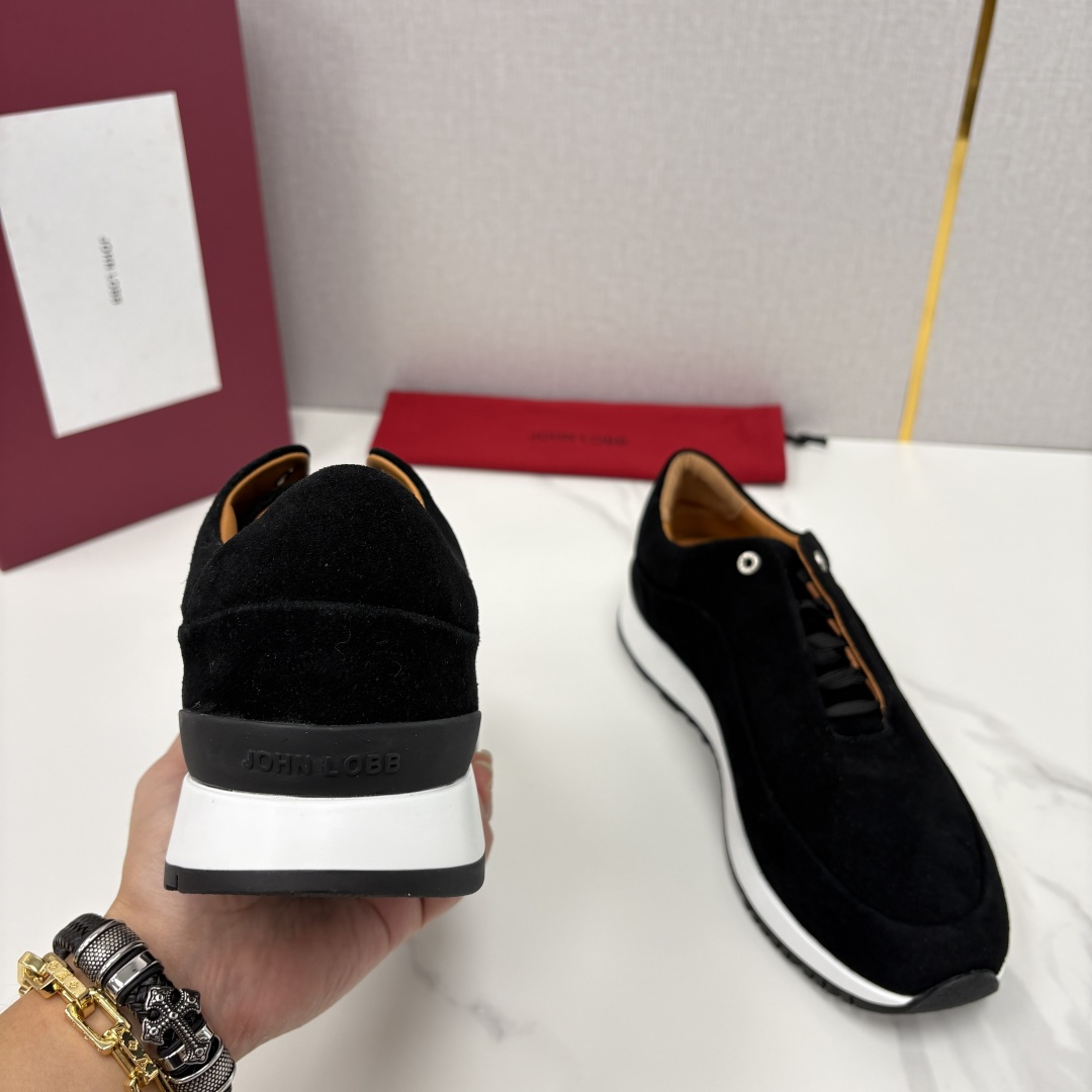 💋💍JL家新品 John Lobb 休闲鞋男士轻奢运动鞋 官方 10,300 作为爱马-仕旗下顶级鞋履品