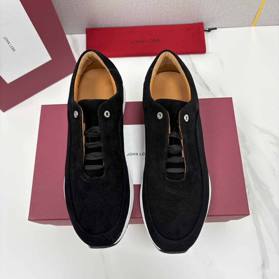 💋💍JL家新品 John Lobb 休闲鞋男士轻奢运动鞋 官方 10,300 作为爱马-仕旗下顶级鞋履品