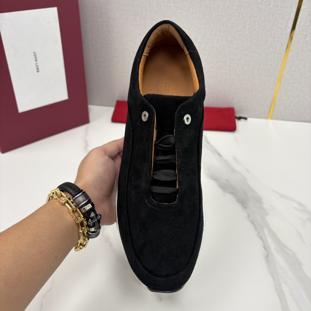 💋💍JL家新品 John Lobb 休闲鞋男士轻奢运动鞋 官方 10,300 作为爱马-仕旗下顶级鞋履品