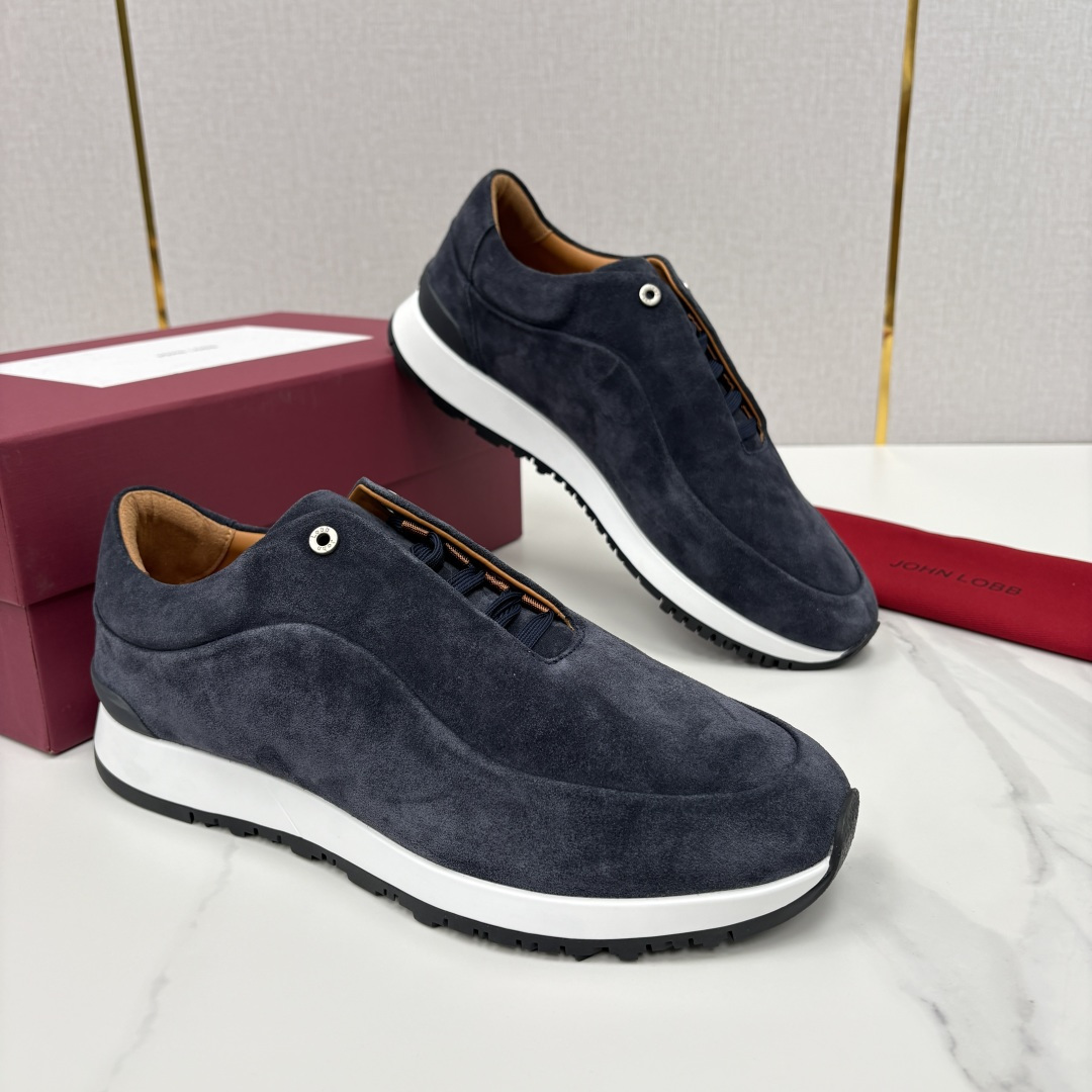 💋💍JL家新品 John Lobb 休闲鞋男士轻奢运动鞋 官方 10,300 作为爱马-仕旗下顶级鞋履品