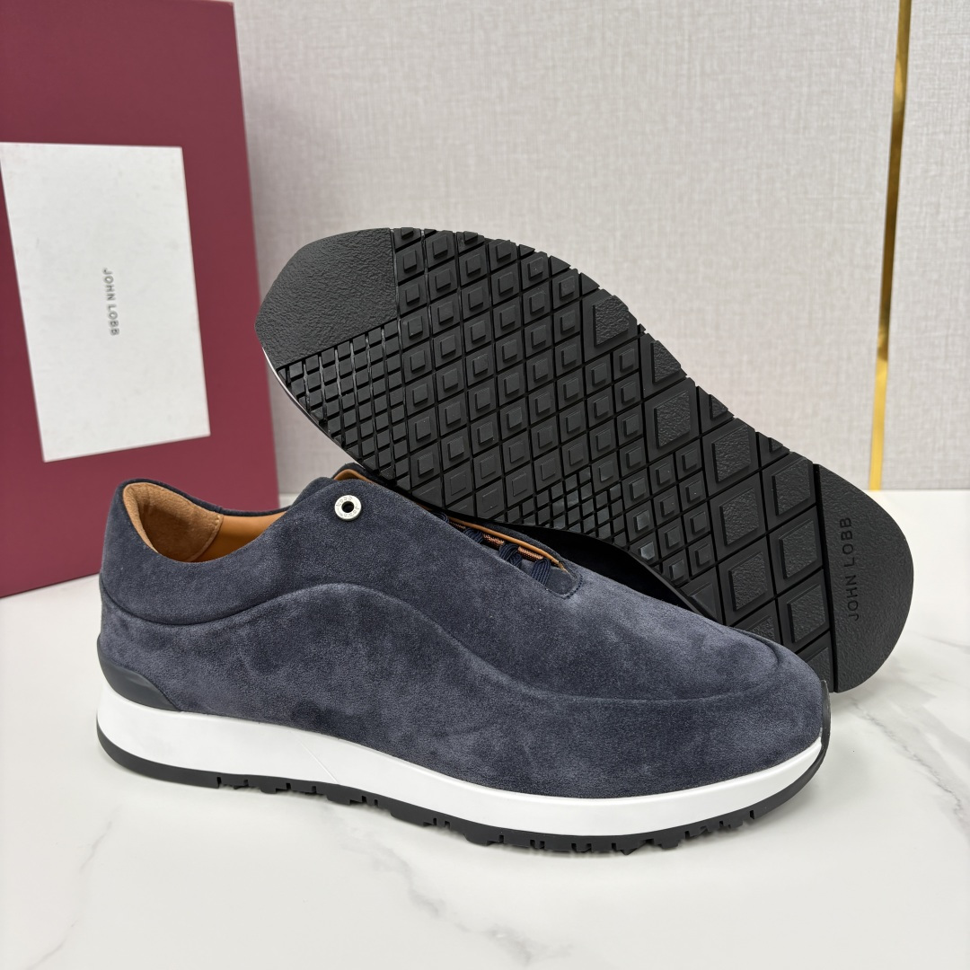 💋💍JL家新品 John Lobb 休闲鞋男士轻奢运动鞋 官方 10,300 作为爱马-仕旗下顶级鞋履品