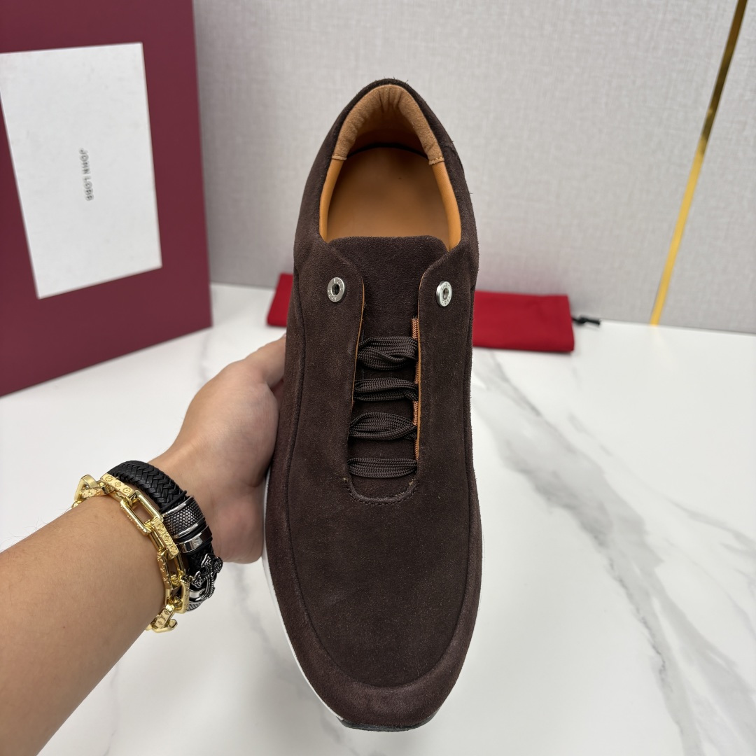 💋💍JL家新品 John Lobb 休闲鞋男士轻奢运动鞋 官方 10,300 作为爱马-仕旗下顶级鞋履品