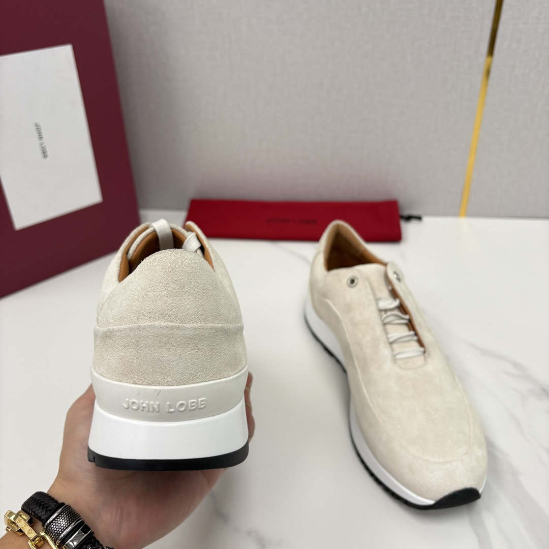 💋💍JL家新品 John Lobb 休闲鞋男士轻奢运动鞋 官方 10,300 作为爱马-仕旗下顶级鞋履品
