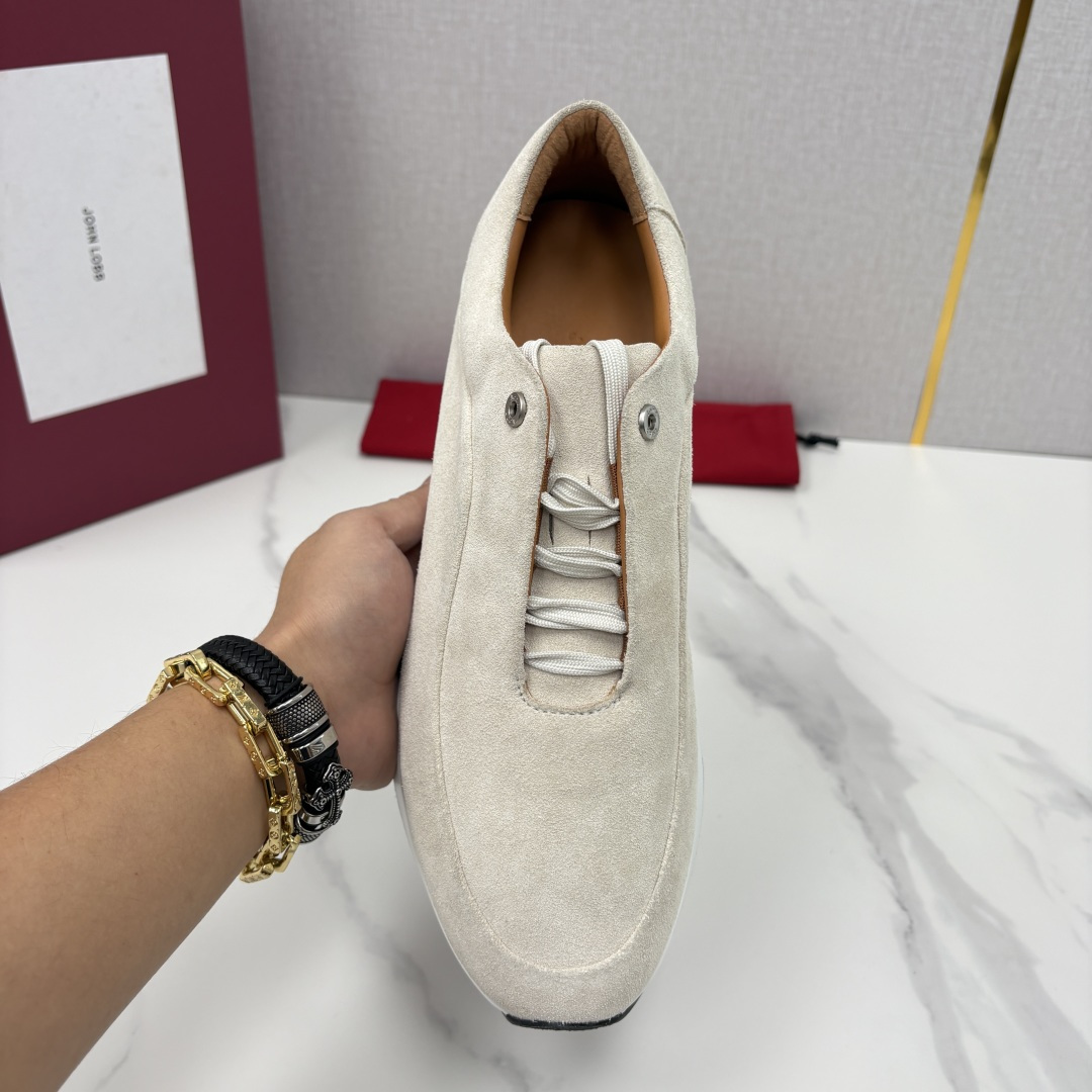 💋💍JL家新品 John Lobb 休闲鞋男士轻奢运动鞋 官方 10,300 作为爱马-仕旗下顶级鞋履品