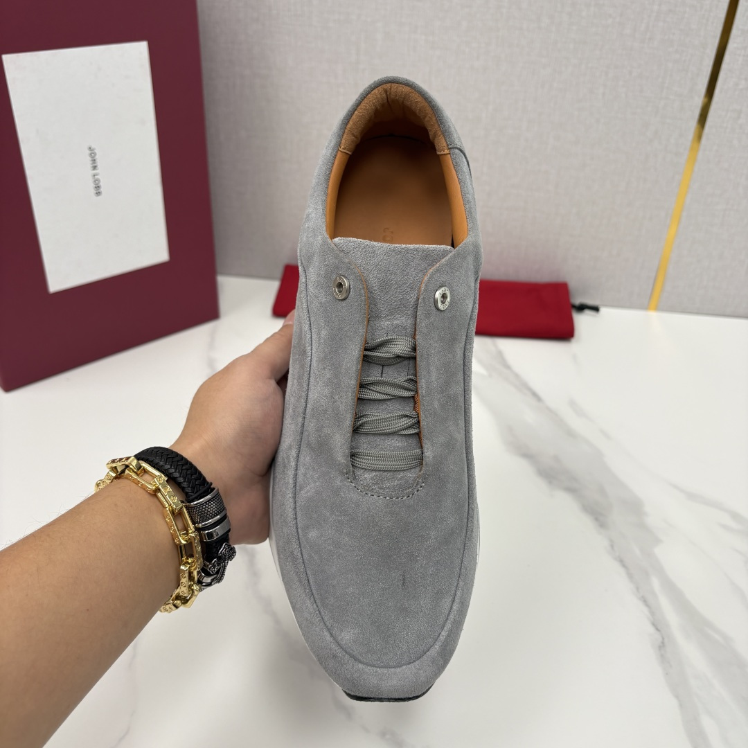 💋💍JL家新品 John Lobb 休闲鞋男士轻奢运动鞋 官方 10,300 作为爱马-仕旗下顶级鞋履品