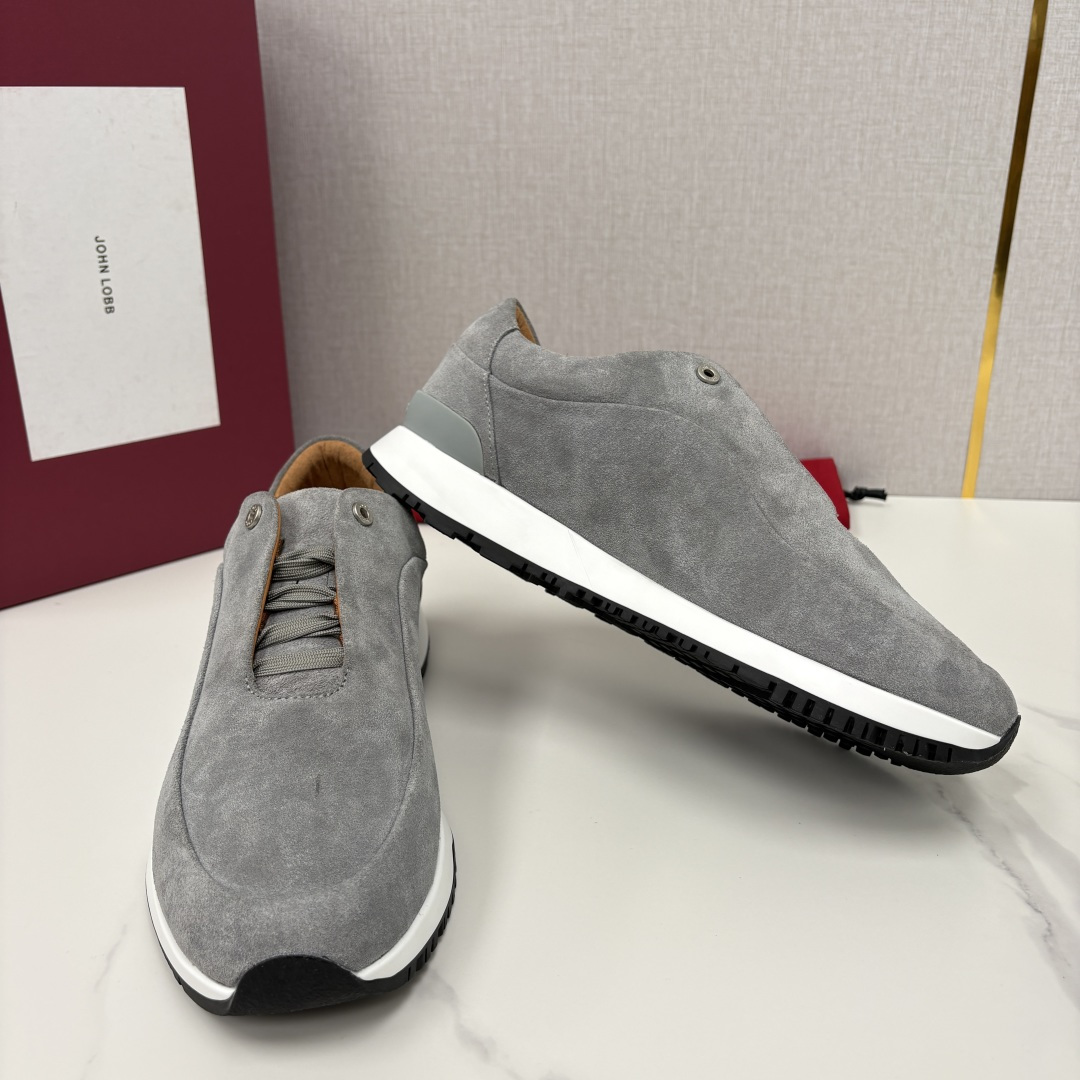 💋💍JL家新品 John Lobb 休闲鞋男士轻奢运动鞋 官方 10,300 作为爱马-仕旗下顶级鞋履品