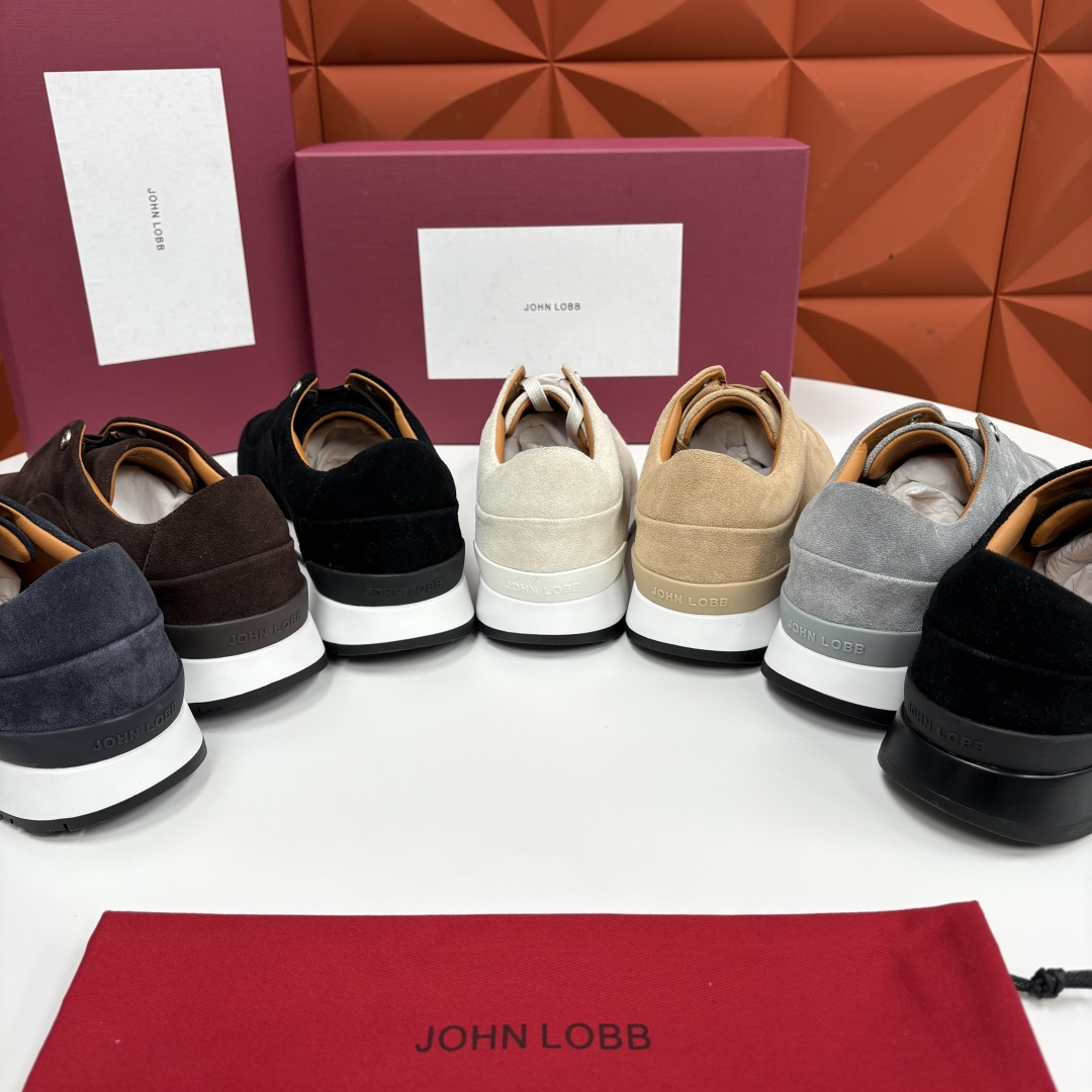 💋💍JL家新品 John Lobb 休闲鞋男士轻奢运动鞋 官方 10,300 作为爱马-仕旗下顶级鞋履品