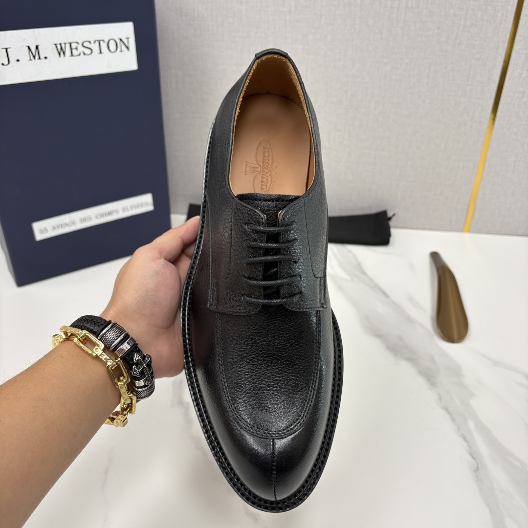 💋💍J.M.Westo*n 威士-顿 男士德比鞋正装鞋皮鞋 法国顶级皮鞋品牌 以简约线条勾勒出法式优雅的