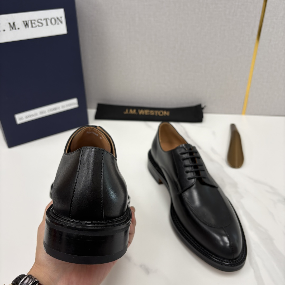 💋💍J.M.Westo*n 威士-顿 男士德比鞋正装鞋皮鞋 法国顶级皮鞋品牌 以简约线条勾勒出法式优雅的