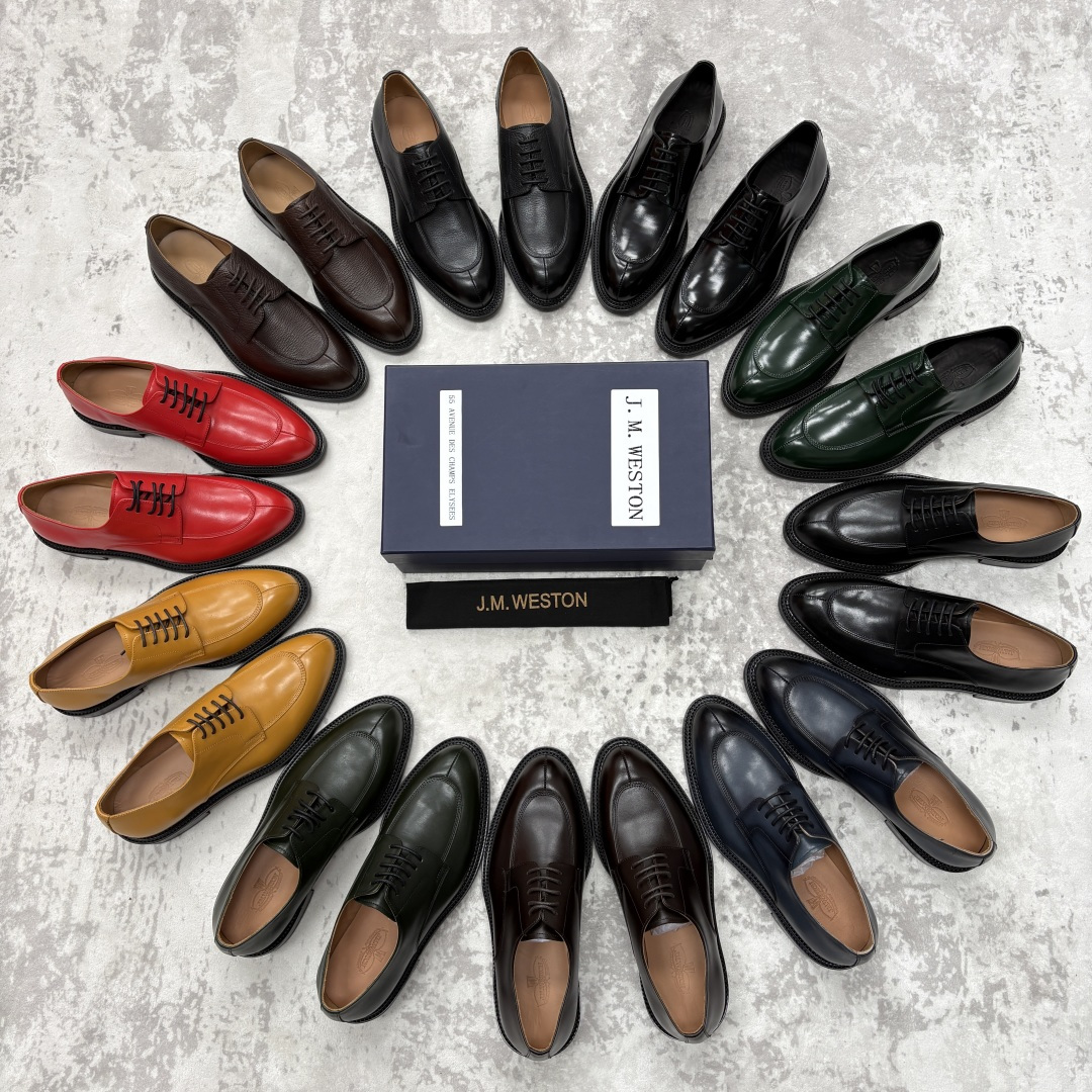 💋💍J.M.Westo*n 威士-顿 男士德比鞋正装鞋皮鞋 法国顶级皮鞋品牌 以简约线条勾勒出法式优雅的