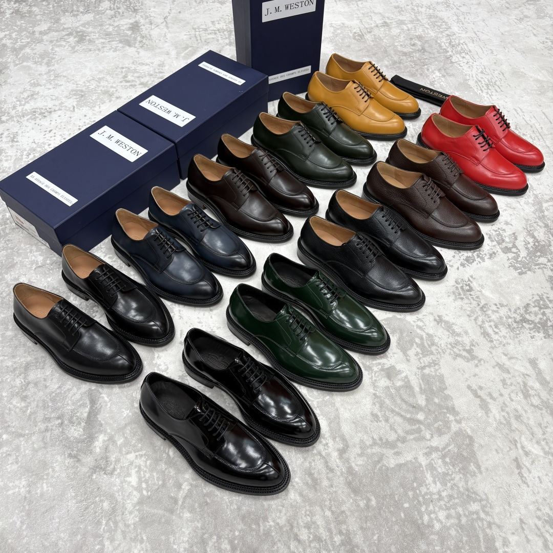 💋💍J.M.Westo*n 威士-顿 男士德比鞋正装鞋皮鞋 法国顶级皮鞋品牌 以简约线条勾勒出法式优雅的
