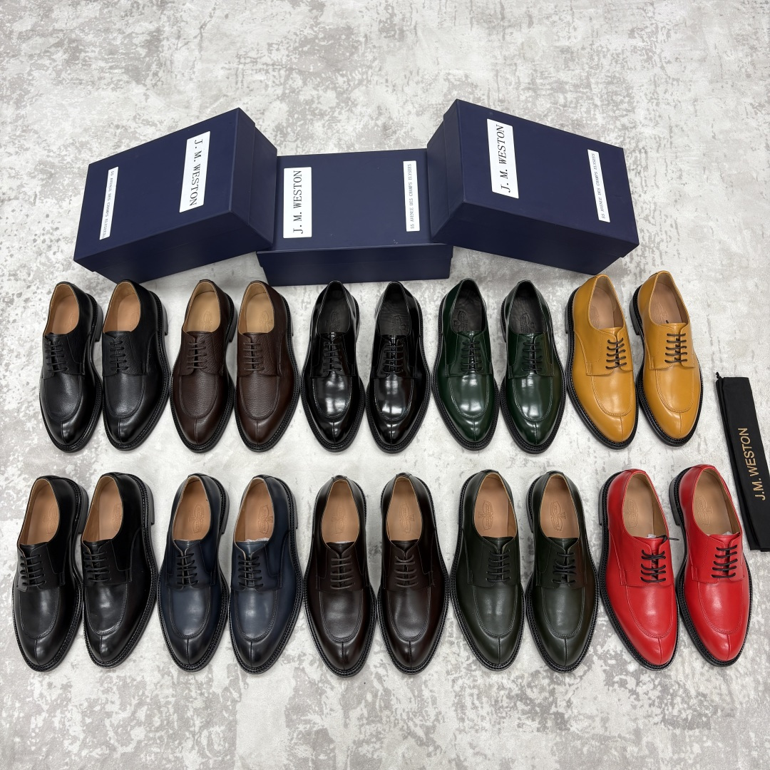 💋💍J.M.Westo*n 威士-顿 男士德比鞋正装鞋皮鞋 法国顶级皮鞋品牌 以简约线条勾勒出法式优雅的