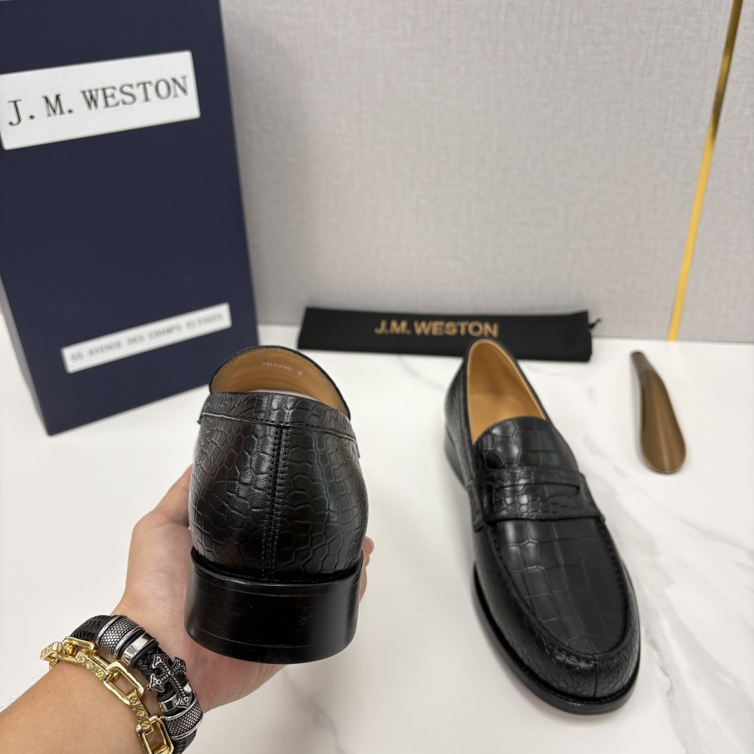 💋💍J.M.Westo*n 威士-顿 品牌经典 180 系列乐福鞋皮鞋 法国顶级皮鞋品牌 威士-顿皮鞋品