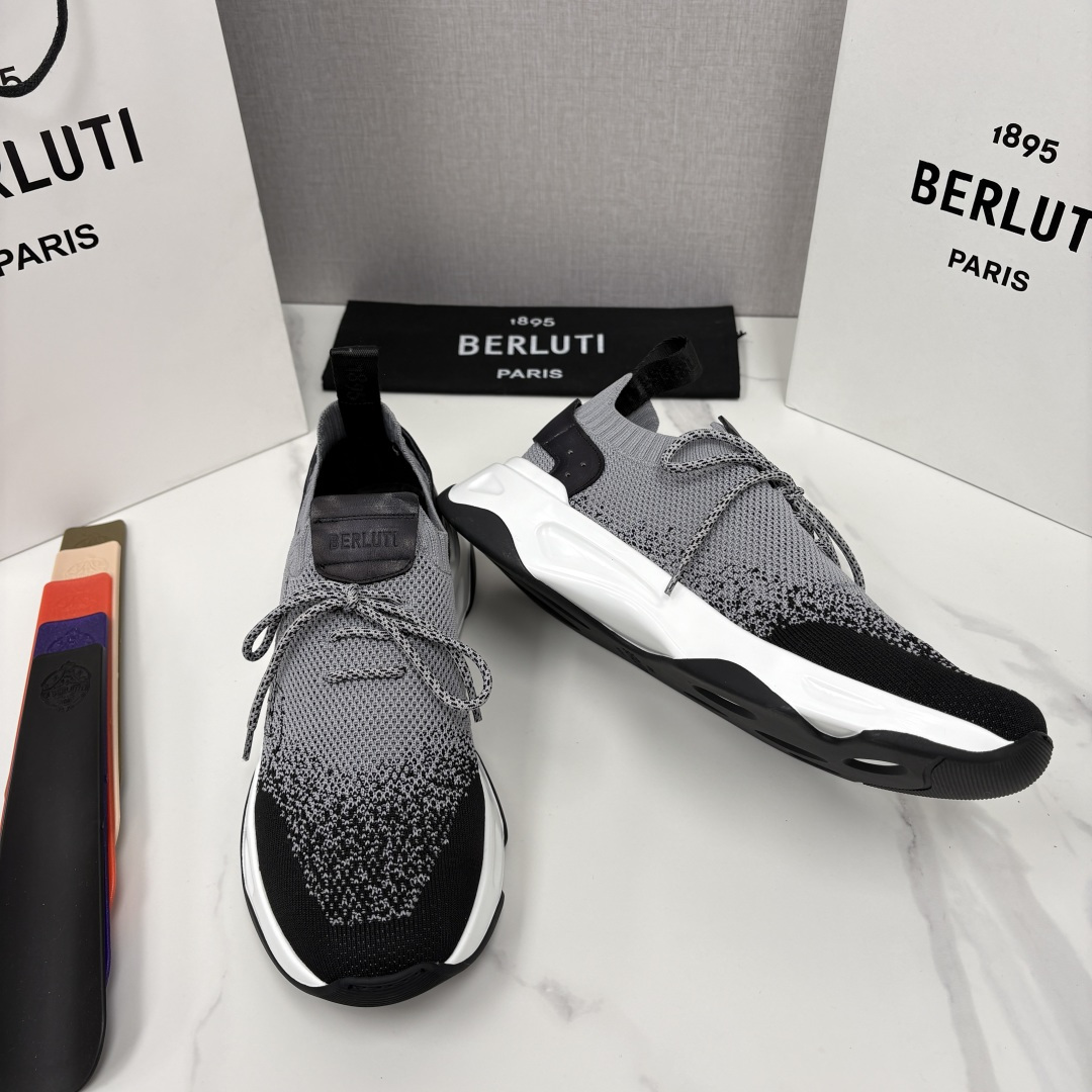 💋💍Berlut* 布鲁提新品 Shadow飞织运动鞋 原版开发打造 官方 11,100 作为品牌首款针