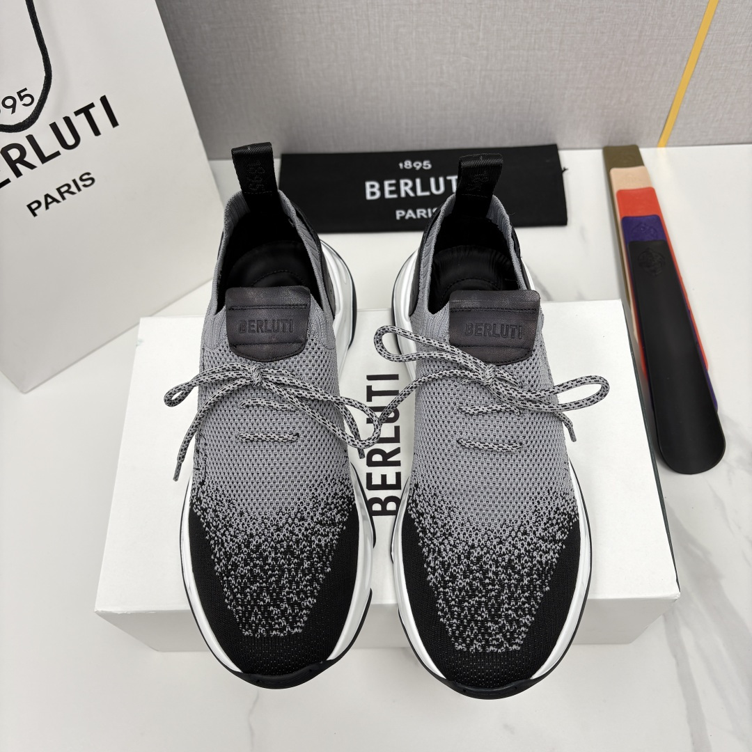 💋💍Berlut* 布鲁提新品 Shadow飞织运动鞋 原版开发打造 官方 11,100 作为品牌首款针