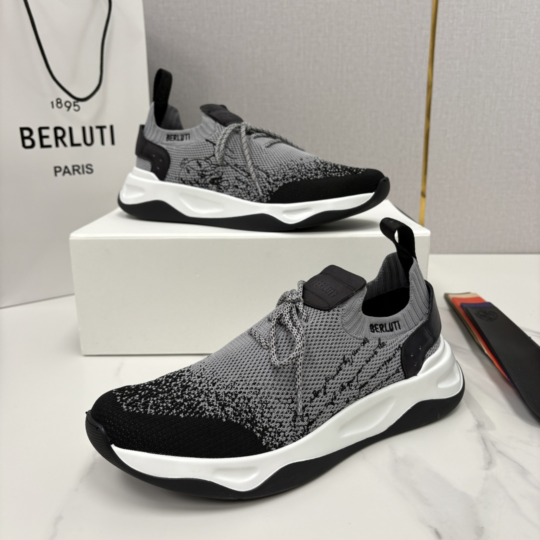 💋💍Berlut* 布鲁提新品 Shadow飞织运动鞋 原版开发打造 官方 11,100 作为品牌首款针
